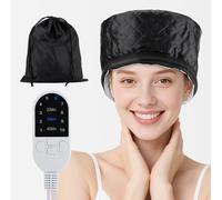 Bonnet chauffant électrique pour cheveux, 10 niveaux, étanche, pour vapeur, traitement thermique, SPA, nourrissant, soins coiffants US Plug