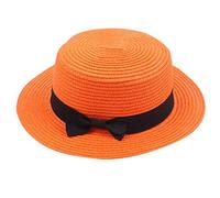 Bonnet Chauffant Graine De Lin Visor Sun Women's Sun Hat Hat Ladies Solid Top Summer Baseball Caps Bonnet Casquette Homme (Orange, One Size)