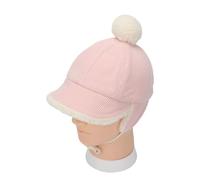 Bonnet chauffe-oreilles en tissu pour enfant, chapeau chaud, léger, doux, ajustement flexible, ajustement serré pour bébé en acrylique de 2 à 6 ans