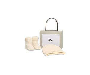Bonnet + Chaussons UGG I SKYLAR AND UGG BEANIE (CREAM) bébé 18