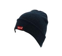 Levi's Red Batwing Embroidered Slouchy Beanie Bonnet Homme - Bleu - Taille unique