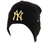 Bonnet classique 47 brand ny bonnet metallic noir dore noir taille : unique rèf : 83346