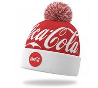 Bonnet Coca-Cola Rouge sous Licence Officielle - Bonnet Coca-Cola Unisexe pour Homme et Femme - Goûtez la Sensation !