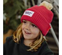 Bonnet Color Block Framboise (2-5 ans)