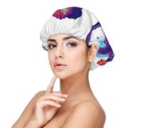 Bonnet coloré en satin de pieuvre en soie, bonnet de cheveux pour dormir, bonnet de sommeil doux double couche en soie pour femme, cheveux naturels, cheveux bouclés tressés, cheveux longs