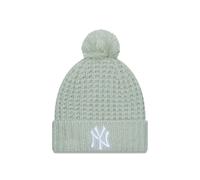 Bonnet confortable à pompon New Era pour femme ~ New York Yankees vert clair