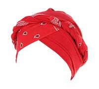 Bonnet Contre Le Cancer du Sein Chimio Turban pour Femme Bonnets Amples Bandanas Multi-Usages Coton Alopecia Bandana Head Cover Cadeaux Survivants