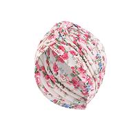 Bonnet Contre Le Cancer du Sein Turban De Mode pour Femme Chapeaux Roses Beanie Headscarf Bandanas Multi-Usages Coton Alopecia Bandana Head Cover Sport, Chimio, Sommeil
