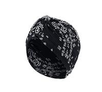 Bonnet Contre Le Cancer du Sein Turban De Mode pour Femme Chapeaux Roses Beanie Headscarf Bandanas Multi-Usages Coton Alopecia Bandana Head Cover Sport, Chimio, Cancer, Sommeil