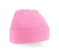 Bonnet Côtelé en Acrylique Double Couche Beechfield Châle Tricot Chaud