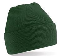 Bonnet Côtelé en Acrylique Double Couche Beechfield Châle Tricot Chaud