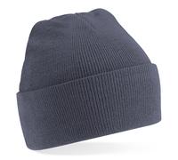 Bonnet Côtelé en Acrylique Double Couche Beechfield Châle Tricot Chaud