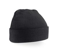 Bonnet Côtelé en Acrylique Double Couche Beechfield Châle Tricot Chaud