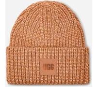Bonnet côtelé épais UGG pour femme | UGG UE in Beige, Taille O/S, Mélange D’Acrylique