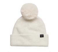 Bonnet Superdry Heritage Ribbed Beanie Femme Blanc