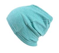 Bonnet Coton Bebe Bio Hiver - Chapeau Bébé Garçon Fille Tricot Souple Enfants 6-18 Mois Made in Japan Bleu