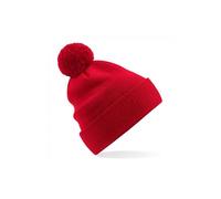 Bonnet coton bio Beechfield Snowstar - classic red - TU