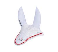 Bonnet court pour cheval HKM Blanc Pur-sang