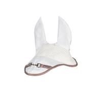Bonnet court pour cheval HKM Golden Bit Blanc Pur-sang