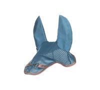 Bonnet court pour cheval HKM Golden Bit Bleu Pur-sang