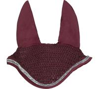 Bonnet court pour cheval HKM Romy Rouge Cheval