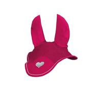Bonnet court pour cheval HKM Sweet Valentine Rose Cheval