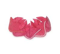 Bonnet crochet pour cheval court HFI Rouge TU