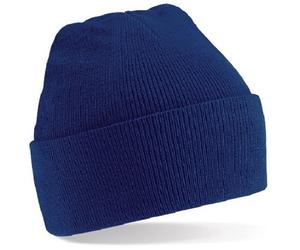 Bonnet Cuffé Original - Beechfield Doublé En Acrylique Doux Chaleureux Tricoté