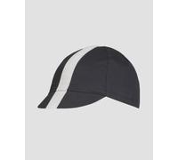Bonnet Cycliste Noire Et Blanche Rapha Cap Ii Rcp10xx-blw 53-58 cm