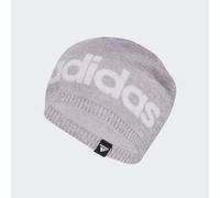adidas Mixte Daily Light Beanie, Medium Grey Heather/White, S