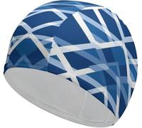 Bonnet de Bain à Carreaux Tartan écossais, Haute élasticité, Durable, pour Femmes et Hommes