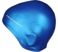 Bonnet de bain à oreilles bleu