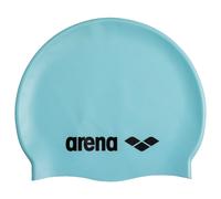 Bonnet de bain arena classic silicone cap bleu claire