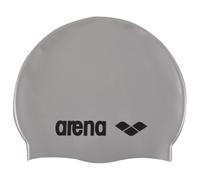 Bonnet de bain arena classic silicone cap gris