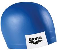 Bonnet de bain arena logo moulded cap bleue