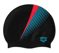 Bonnet de bain Arena Print 2 Noir TU