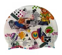 Arena Bonnet de bain classique en silicone – unisexe – taille unique (TU)