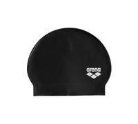 Bonnet de bain arena soft latex ii noir blanc unisexe