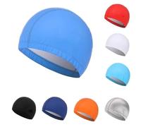 Bonnet de Bain Bonnet de Bain en Silicone antidérapant, Cheveux Longs, Unisexe, avec protège-Oreilles, Protection for Dames, Hommes, Adultes, Adolescents et Enfants(Random Color)