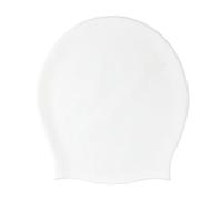 Bonnet De Bain Bonnet de Bain en Silicone Extra Large for Tresse Cheveux Longs imperméable Femmes Hommes sur Taille énorme(White)