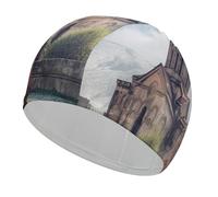 Bonnet de bain d'église arménienne haute élasticité pour cheveux longs courts et confortables pour réduire la traînée et protéger les cheveux