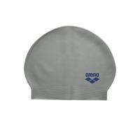 ARENA Bonnet de Bain Latex Souple, Mixte, Argenté/Bleu Marine