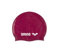 Arena Bonnet de bain classique unisexe - Silicone recyclé, pour cheveux longs - Rubis/multicolore