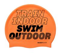 Bonnet de bain en silicone BuddySwim TSO Orange TU