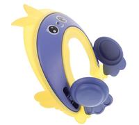 Bonnet de Bain en Silicone, Couronne Réglable, Protège Yeux et Oreilles | Bande Ajustable au Dos, Confort pour Tour de Tête à 38cm, Nettoyage Réduit Après Shampoing