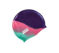 Bonnet de bain en silicone multicolore enfant Zoggs Bleu TU