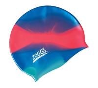 Bonnet de bain en silicone multicolore enfant Zoggs Bleu TU
