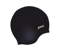 Bonnet de bain en silicone Zoggs Ultra Fit Noir TU