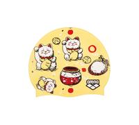 Bonnet de bain enfant Arena Print Jaune TU