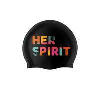 Bonnet de bain huub her spirit swim cap noir